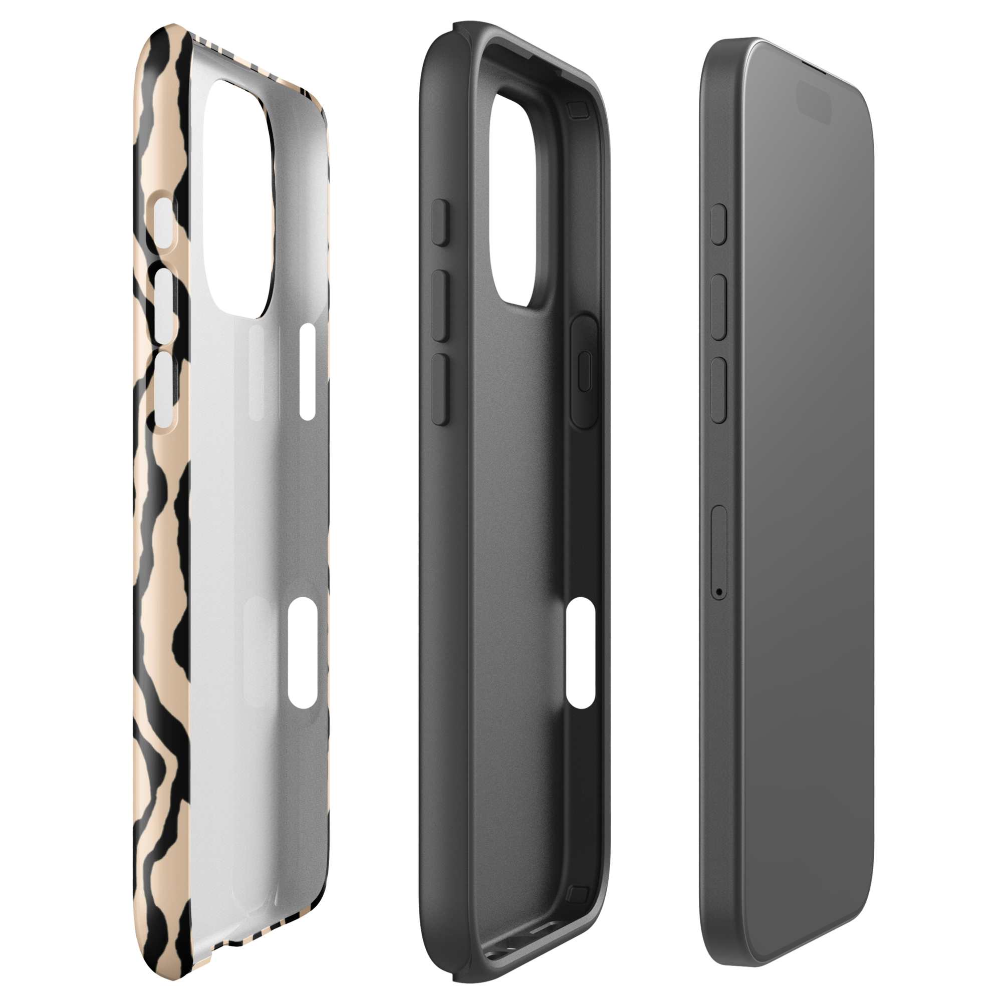 Tiger Print Tough Case for iPhone®