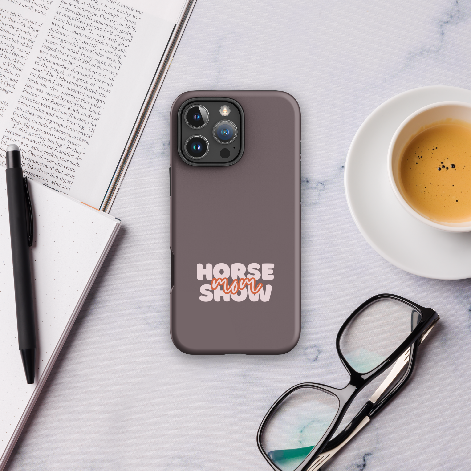 Horse Show Mom Tough Case for iPhone®