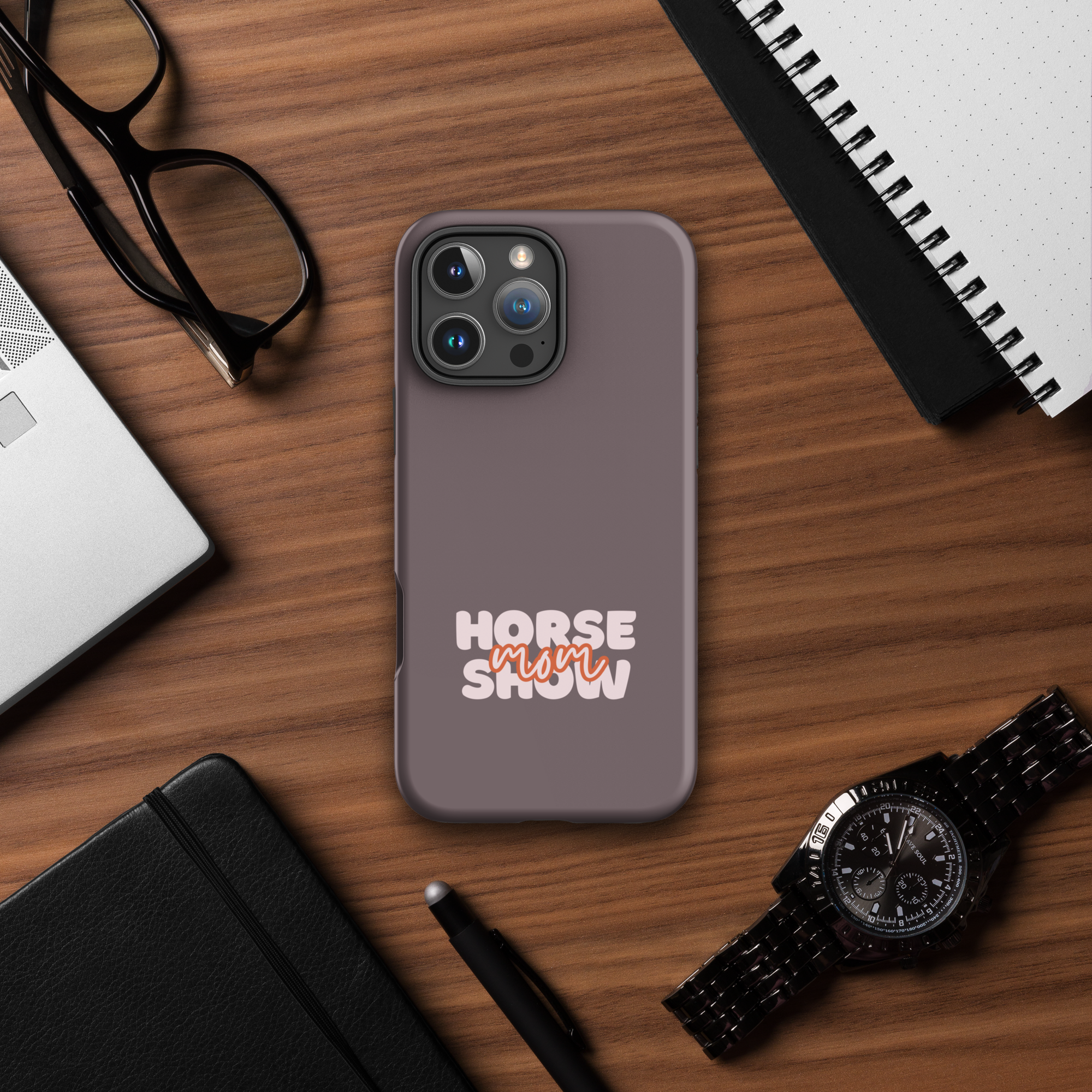 Horse Show Mom Tough Case for iPhone®