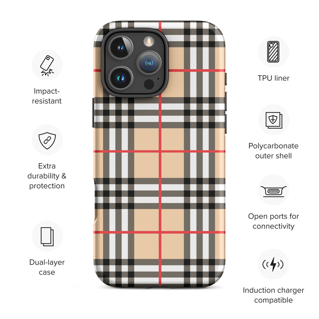 Burberry Style Tough Case