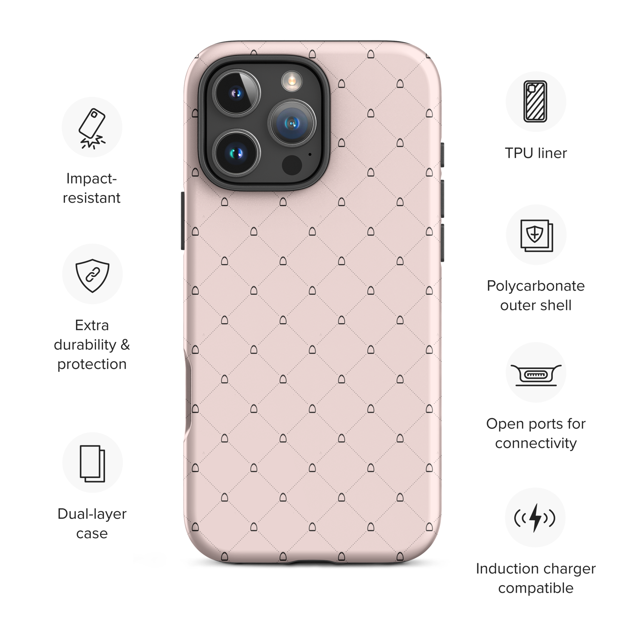 Soft Pink Tough Case
