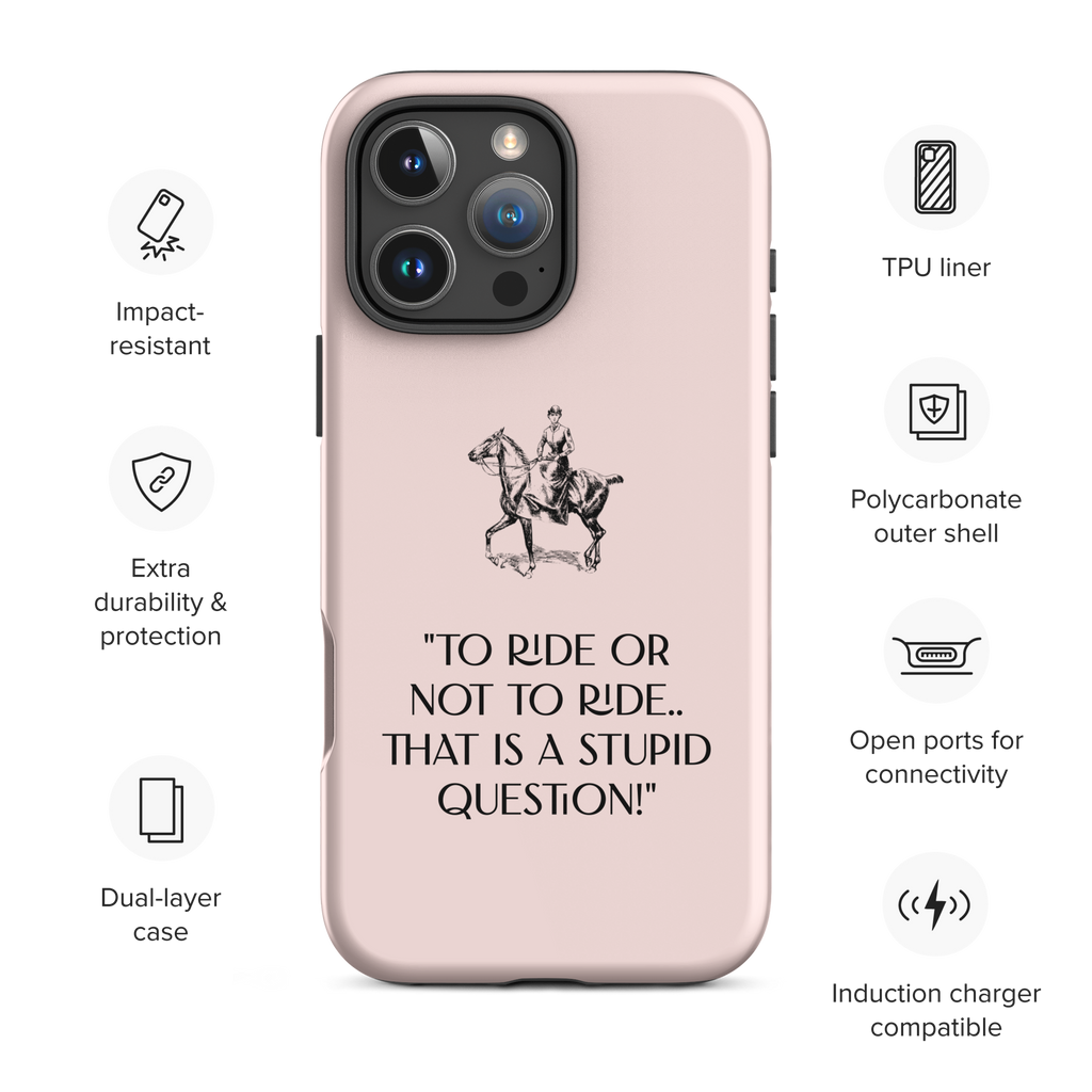 Horsey Quote Tough Case