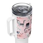 Curious Cat Travel Mug