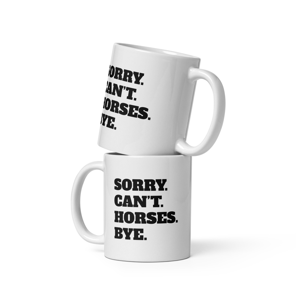 Horse Geek Mug