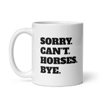 Horse Geek Mug