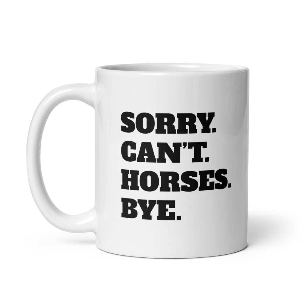 Horse Geek Mug