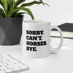 Horse Geek Mug